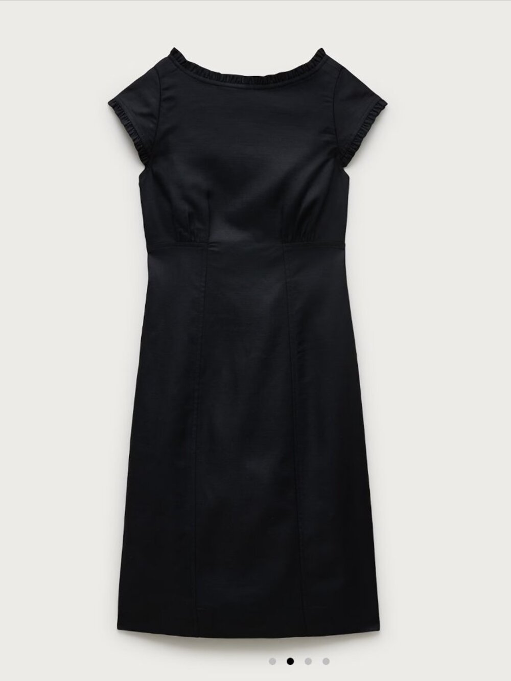J. Crew Ruffle-Trim Dress (Sz-0) NWT